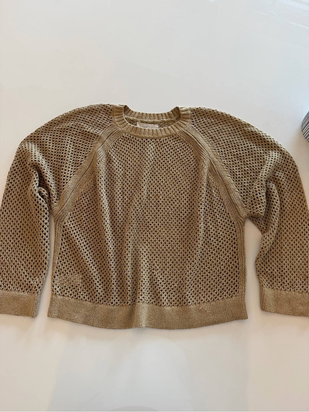 Loft metallic sweater